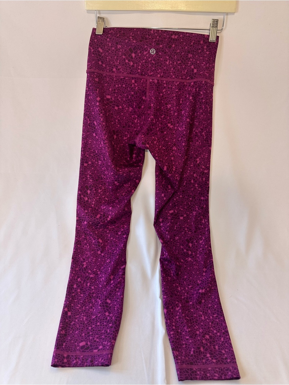 lululemon athletica Magenta & Purple Patterned  Leggings